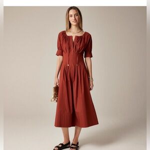 Jcrew NWT Cinched-waist shirt-dress, 00